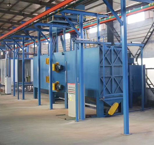 吊鉤通過式拋丸機